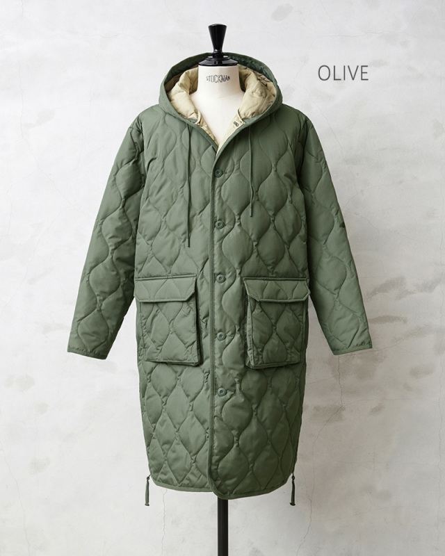 TAION タイオン TAION-106BML-LONG MILITARY LINE フード ダウン