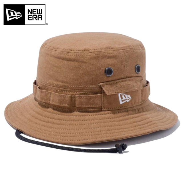 ★只今10％OFF★【メーカー取次】NEW ERA ニューエラ ADVENTURE DUCK COTTON ハット TAN 14524831【R】