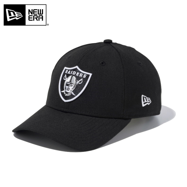 ★只今10％OFF★【メーカー取次】NEW ERA ニューエラ 9FORTY レイダース ブラックXブラック 11308499 キャップ【Sx】【T】