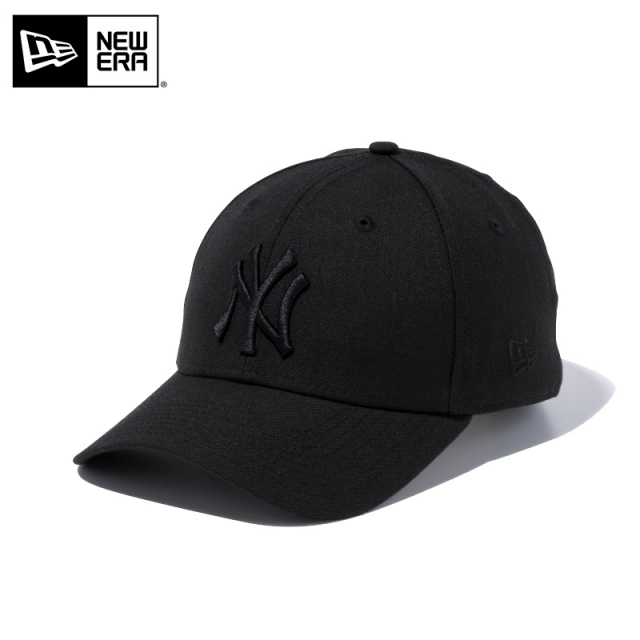 ★只今10％OFF★【メーカー取次】NEW ERA ニューエラ 9FORTY ニューヨーク・ヤンキース ブラックXブラック キャップ 14525017【T】