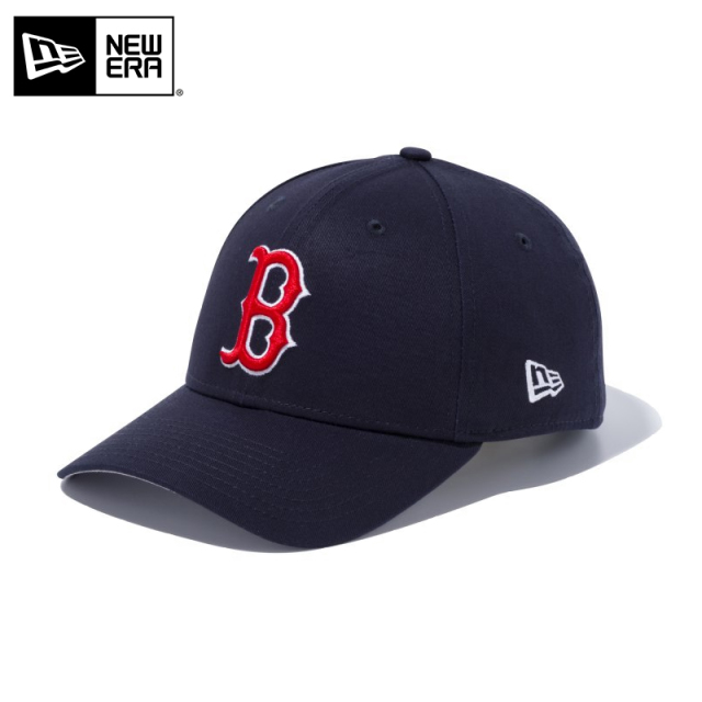 ★只今10％OFF★【メーカー取次】NEW ERA ニューエラ Youth ジュニア用 9FORTY Basic MLB ボストン レッドソックス ネイビー 11308507 キャップ 帽子【Sx】【T】