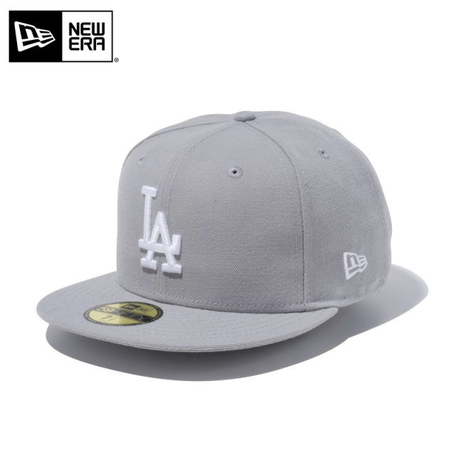 ★只今10％OFF★【メーカー取次】NEW ERA ニューエラ MLB ロサンゼルス・ドジャース グレーXホワイト キャップ 14525219【T】