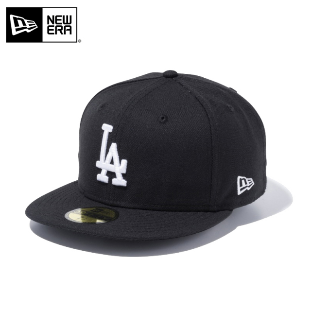 ★只今10％OFF★【メーカー取次】NEW ERA ニューエラ MLB ロサンゼルス・ドジャース ブラックXホワイト キャップ 14525221【T】
