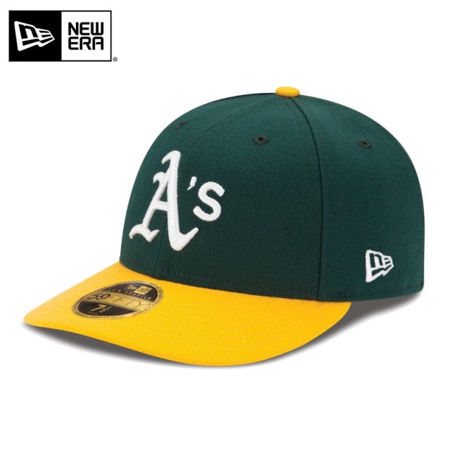 ★只今10％OFF★【メーカー取次】NEW ERA ニューエラ LP 59FIFTY MLB On-Field オークランド・アスレチックス ゲーム キャップ 14524662【T】