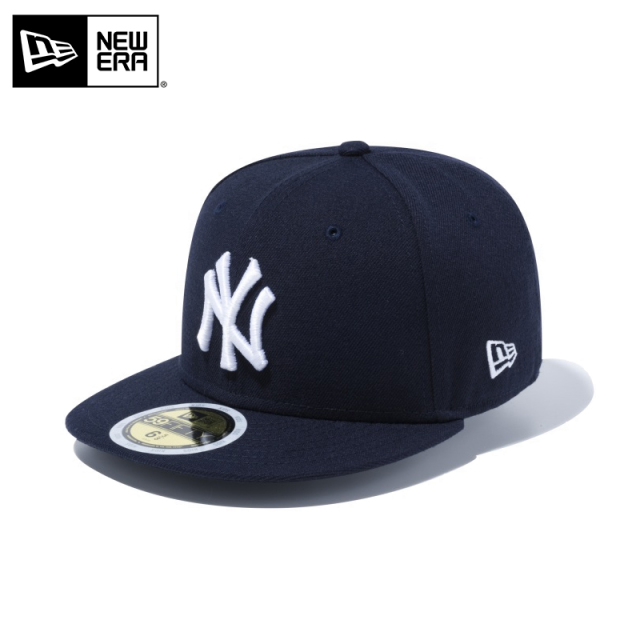 ★只今10％OFF★【メーカー取次】NEW ERA ニューエラ Kid's キッズ用 59FIFTY MLB On-Field ニューヨーク ヤンキース ネイビー キャップ 13561981【R】