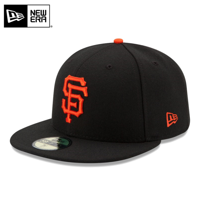 ★只今10％OFF★【メーカー取次】NEW ERA ニューエラ 59FIFTY MLB On-Field サンフランシスコ・ジャイアンツ ブラック キャップ 14524852【T】