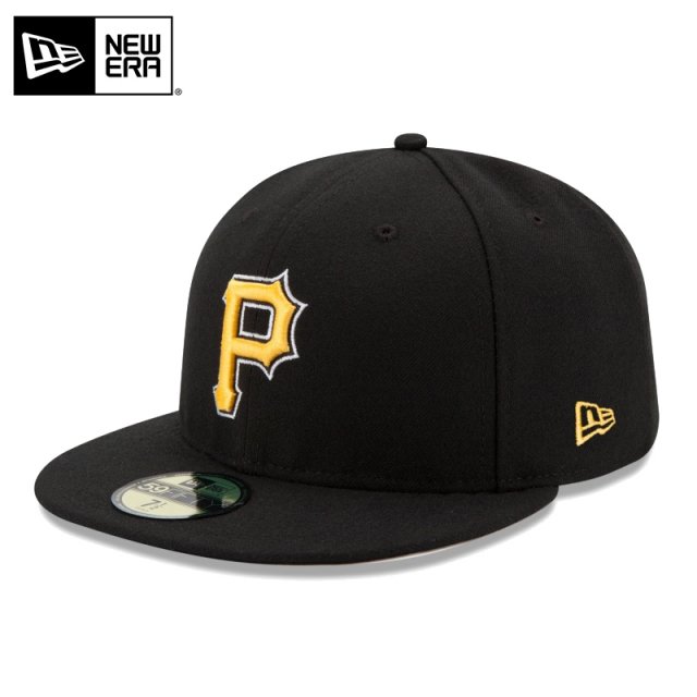 ★只今10％OFF★【メーカー取次】NEW ERA ニューエラ 59FIFTY MLB On-Field ピッツバーグ・パイレーツ ブラック キャップ 14524858【T】