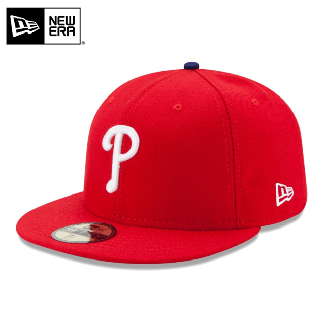 ★只今10％OFF★【メーカー取次】NEW ERA ニューエラ 59FIFTY MLB On-Field フィラデルフィア・フィリーズ レッド キャップ 14524859【T】