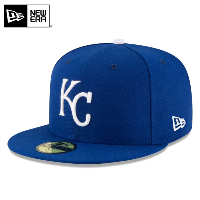 ★只今10％OFF★【メーカー取次】NEW ERA ニューエラ 59FIFTY MLB On-Field カンザスシティ・ロイヤルズ ブルー キャップ 14524878【T】