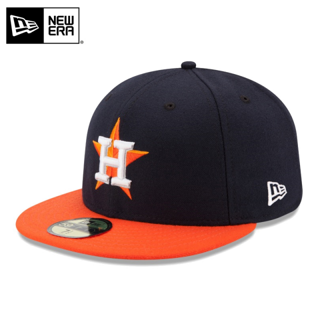 ★只今10％OFF★【メーカー取次】NEW ERA ニューエラ 59FIFTY MLB On-Field ヒューストン・アストロズ ネイビーXオレンジ キャップ 14524879【T】