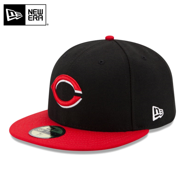 ★只今10％OFF★【メーカー取次】NEW ERA ニューエラ 59FIFTY MLB On-Field シンシナティ・レッズ ブラックXレッド キャップ 14524890【T】