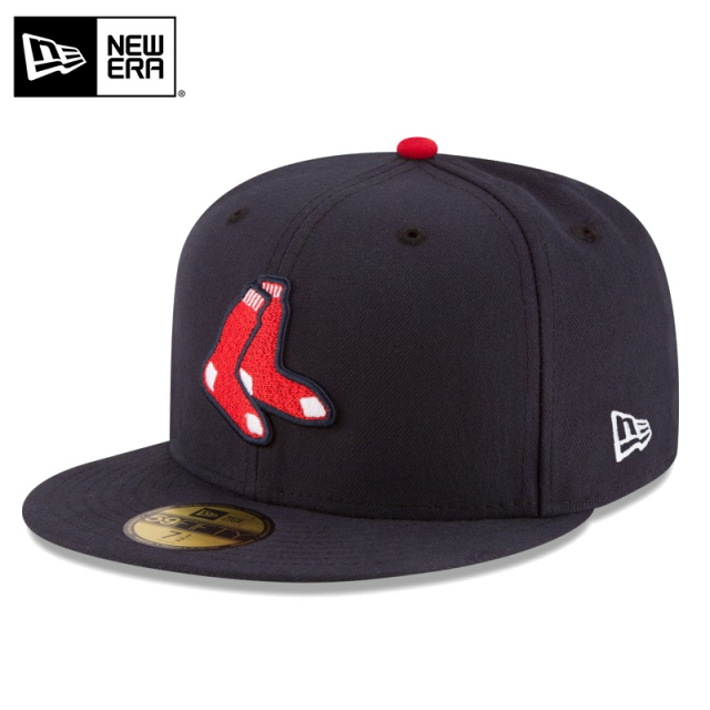 ★只今10％OFF★【メーカー取次】NEW ERA ニューエラ 59FIFTY MLB On-Field ボストン・レッドソックス ネイビー  キャップ 14524895【T】