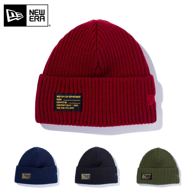 ★只今10％OFF★【メーカー取次】NEW ERA ニューエラ ミリタリーニット パッチ キャップ【Sx】【T】