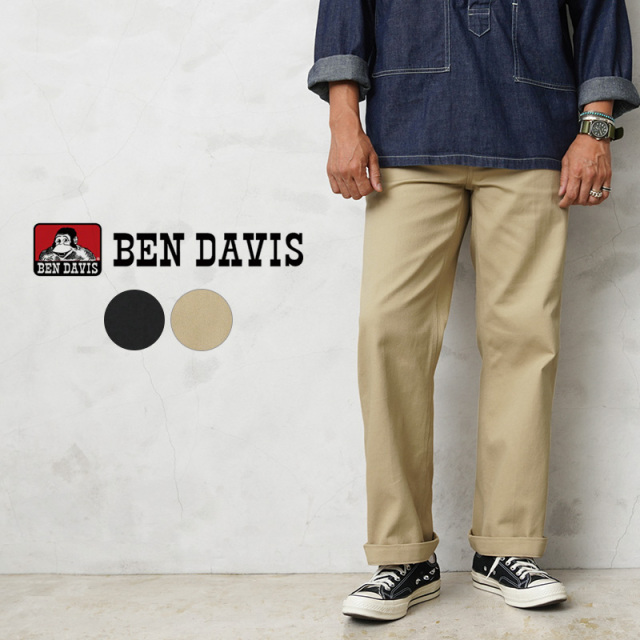 【即日出荷対応】BEN DAVIS ベンデイビス G-1180006 BEN'S WORKERS PANTS ベンズ ワーカーズ ワークパンツ【キャンペーン対象外】【T】