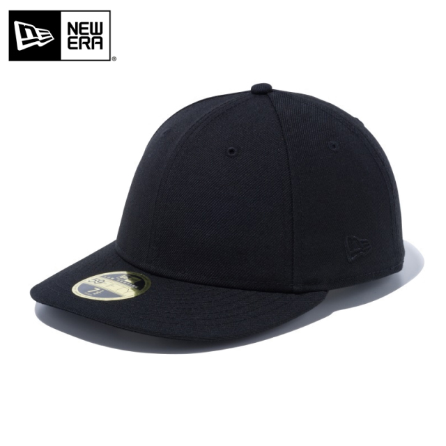 ★只今10％OFF★【メーカー取次】NEW ERA ニューエラ Basic Low Profile 59FIFTY ベーシック フラッグロゴ ブラックXブラックロゴ キャップ 14524651【T】