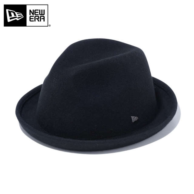 ★只今10％OFF★【メーカー取次】NEW ERA ニューエラ Felt Hat The Fedora フェドーラ ハット ブラック  12018920【R】