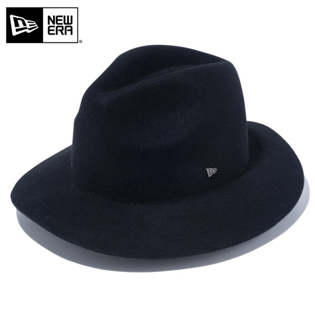 ★只今10％OFF★【メーカー取次】NEW ERA ニューエラ Felt Hat The Broadway ブロードウェイ ハット ブラック 12018928【R】