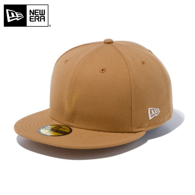 ★只今10％OFF★【メーカー取次】NEW ERA ニューエラ Basic 59FIFTY ベーシック フラッグロゴ ウィートXホワイトロゴ キャップ 14525231【T】