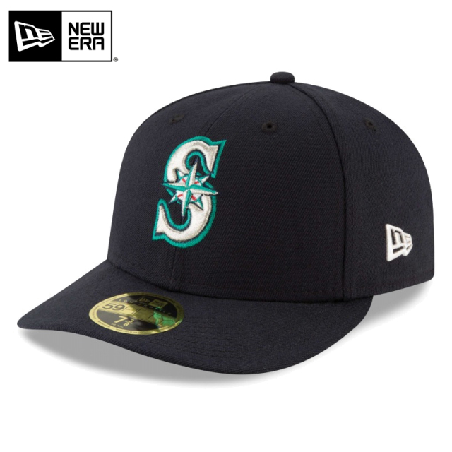 ★只今10％OFF★【メーカー取次】NEW ERA ニューエラ LP 59FIFTY MLB On-Field シアトル・マリナーズ ゲーム キャップ 14524657【T】