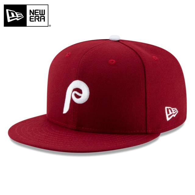 ★只今10％OFF★【メーカー取次】NEW ERA ニューエラ 59FIFTY MLB On-Field フィラデルフィア・フィリーズ カーディナル  キャップ 14524860【T】