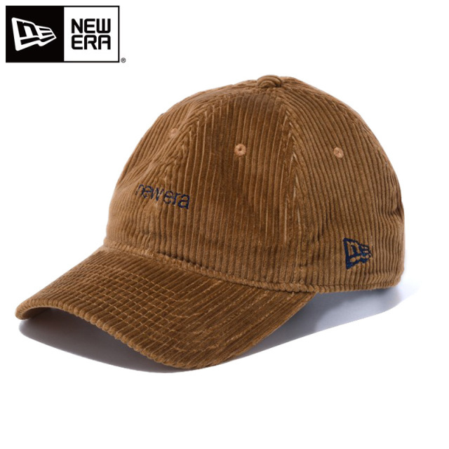 ★只今10％OFF★【即日出荷対応】NEW ERA ニューエラ 12109051 9THIRTY クロスストラップ コーデュロイ newera ミニロゴキャップ ライトブラウン 帽子【Sx】【T】
