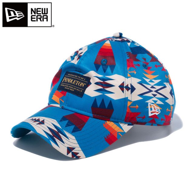 ★只今10％OFF★【即日出荷対応】NEW ERA ニューエラ 12110786 9THIRTY クロスストラップ キャップ PENDLETON ペンドルトン ターコイズ 帽子【Sx】【T】