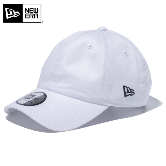 ★只今10％OFF★【メーカー取次】NEW ERA ニューエラ Casual Classic カジュアルクラシック ベーシック ホワイト キャップ 14524782【T】