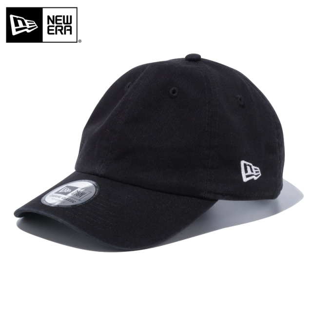 ★只今10％OFF★【メーカー取次】NEW ERA ニューエラ Casual Classic カジュアルクラシック ベーシック ブラック キャップ 14524789【T】