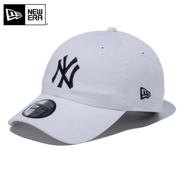 ★只今10％OFF★【メーカー取次】NEW ERA ニューエラ Casual Classic カジュアルクラシック ニューヨーク・ヤンキース ホワイト キャップ 14524762【T】