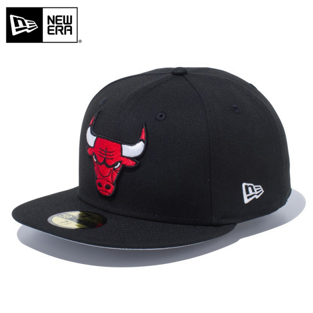 NEW ERA ニューエラ 59FIFTY NBA シカゴ・ブルズ ブラック 12492076 