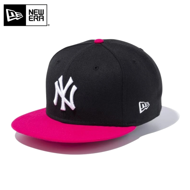 ★只今10％OFF★【メーカー取次】 NEW ERA ニューエラ 9FIFTY ニューヨーク・ヤンキース ブラックXピンク 12492806 キャップ【Sx】【T】