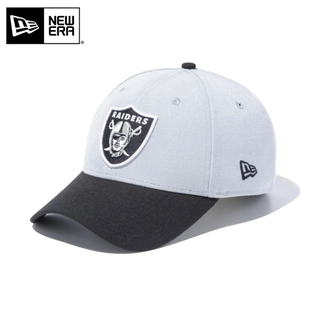 ★只今10％OFF★【メーカー取次】 NEW ERA ニューエラ 9FORTY レイダース グレーXブラック 12492849 キャップ【Sx】 NFL【T】