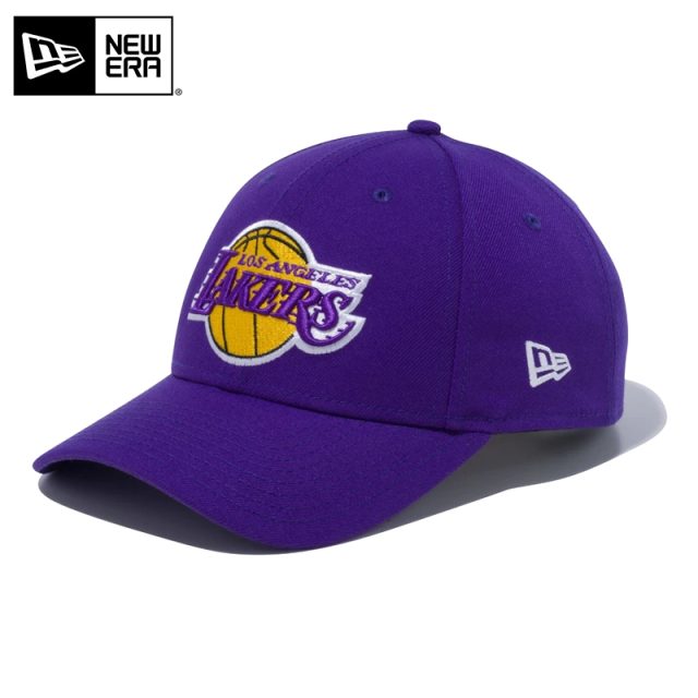 ★只今10％OFF★【メーカー取次】NEW ERA ニューエラ 9FORTY ロサンゼルス・レイカーズ パープル キャップ NBA 14525020【T】