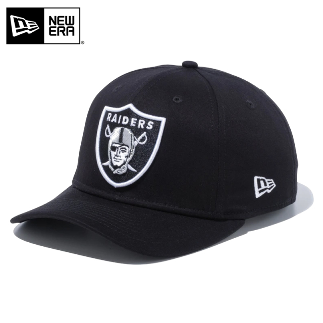 ★只今10％OFF★【メーカー取次】NEW ERA ニューエラ 9FIFTY Stretch Snap ストレッチスナップ レイダース ブラック キャップ NFL 14524921【T】