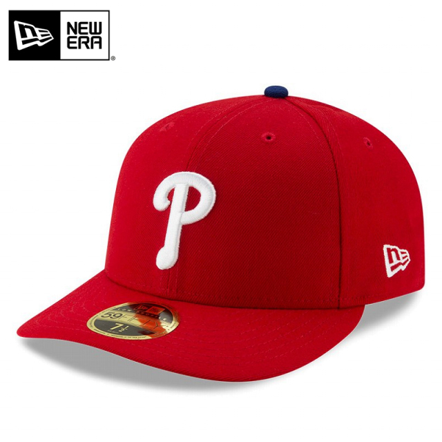 ★只今10％OFF★【メーカー取次】NEW ERA ニューエラ LP 59FIFTY MLB On-Field フィラデルフィア・フィリーズ ゲーム キャップ 14524661【T】