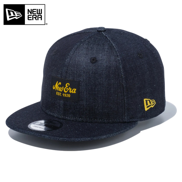 ★カートで割引対象品★【即日出荷対応】NEW ERA ニューエラ 9FIFTY ジャパンデニム New Era ウーブンパッチ キャップ【Sx】【T】