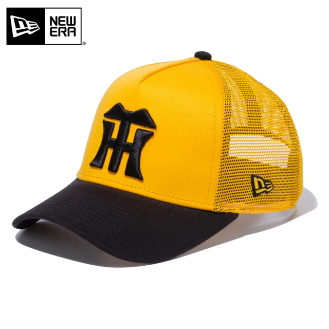 ★只今10％OFF★【メーカー取次】NEW ERA ニューエラ Youth キッズ用 9FORTY A-Frame Trucker 阪神タイガース イエローXブラック キャップ 14524506【R】