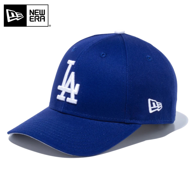 ★只今10％OFF★【メーカー取次】NEW ERA ニューエラ Youth キッズ用 9FORTY MLB ロサンゼルス・ドジャース ブルー キャップ 14524517【R】