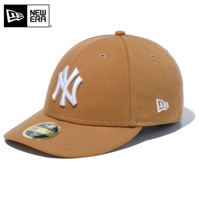 ★只今10％OFF★【メーカー取次】NEW ERA ニューエラ MLB Low Profile 59FIFTY ニューヨーク・ヤンキース ウィート キャップ 14524642【T】