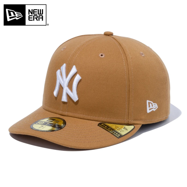 ★只今10％OFF★【メーカー取次】NEW ERA ニューエラ MLB Pre-Curved 59FIFTY ニューヨーク・ヤンキース ウィート キャップ 14524599【T】