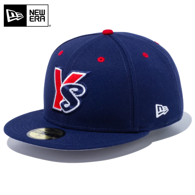 ★只今10％OFF★【メーカー取次】NEW ERA ニューエラ NPB 59FIFTYクラシック ヤクルトスワローズ ライトネイビー キャップ 14525168【T】