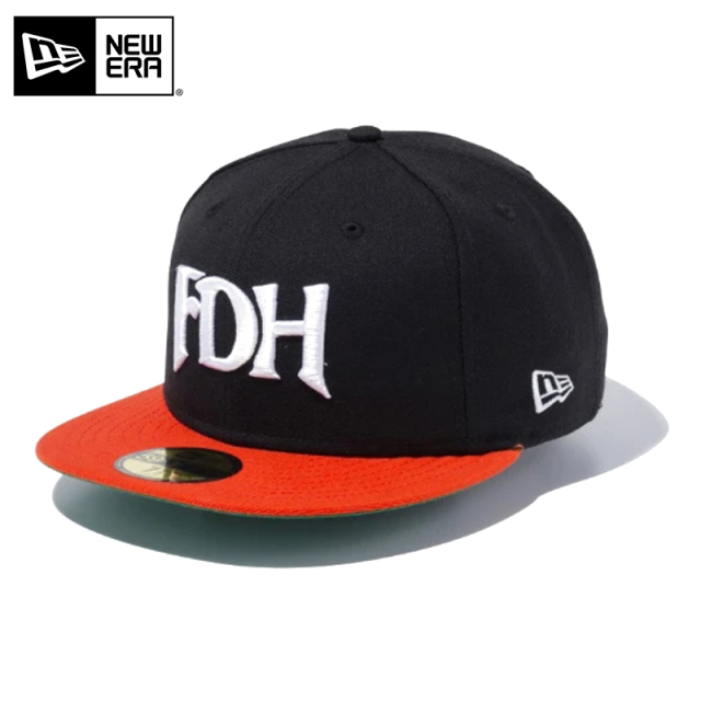 ★只今10％OFF★【メーカー取次】NEW ERA ニューエラ NPB 59FIFTYクラシック 福岡ダイエーホークス 1999-00 ブラックXオレンジ キャップ 14525189【T】