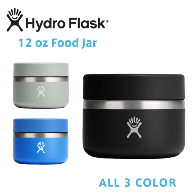 ★カートで割引対象品★ポイント2倍！HydroFlask ハイドロフラスク 5089141 フード 12oz 保温・保冷フードジャー【Sx】【T】