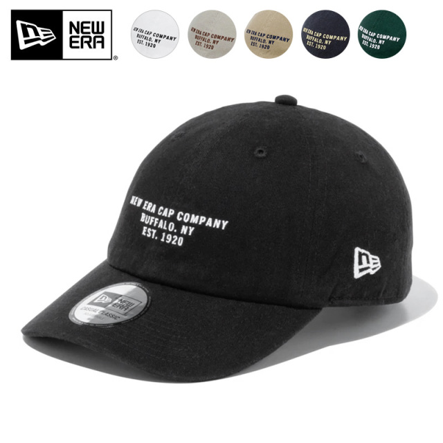 【即日出荷対応】NEW ERA ニューエラ カジュアルクラシック リアストラップエンブロイダリー キャップ【キャンペーン対象外】【T】