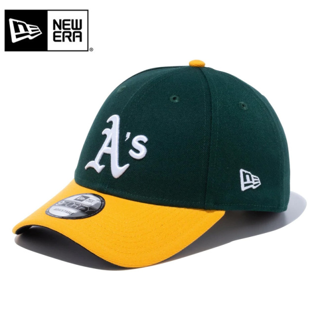 ★只今10％OFF★【メーカー取次】NEW ERA ニューエラ 9FORTY オークランド・アスレチックス チームカラー キャップ 14525040【T】