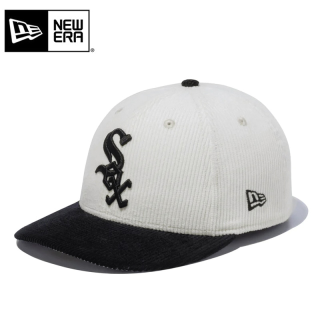 【即日出荷対応】NEW ERA ニューエラ 13327785 LP 59FIFTY 2-Tone Corduroy コーデュロイ シカゴ・ホワイトソックス エクリュ ブラックバイザー キャップ【キャンペーン対象外】【T】