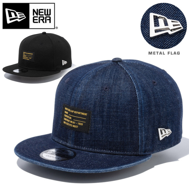 【即日出荷対応】NEW ERA ニューエラ 9FIFTY Metal Flag Logo ウーブンパッチ キャップ【キャンペーン対象外】【T】