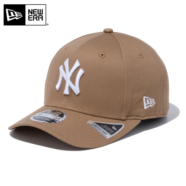 ★只今10％OFF★【メーカー取次】NEW ERA ニューエラ 9FIFTY Stretch Snap ストレッチスナップ ニューヨーク・ヤンキース カーキ キャップ 14524910【T】