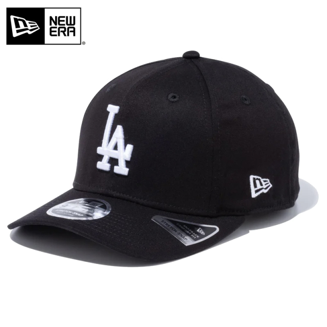 ★只今10％OFF★【メーカー取次】NEW ERA ニューエラ 9FIFTY Stretch Snap ストレッチスナップ ロサンゼルス・ドジャース ブラック キャップ 14524920【T】