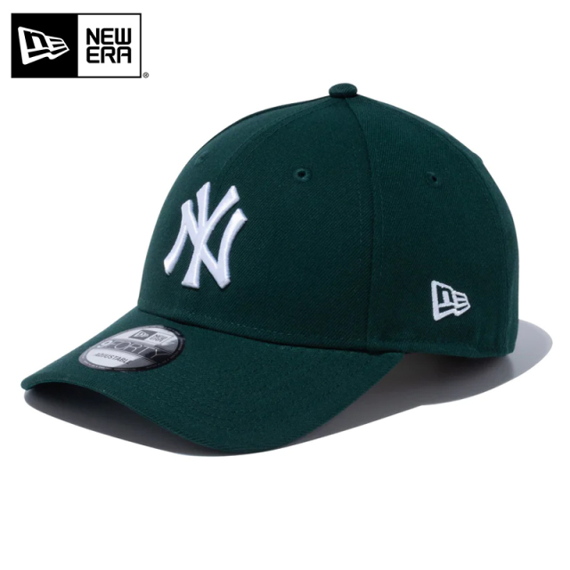 ★只今10％OFF★【メーカー取次】NEW ERA ニューエラ 9FORTY ニューヨーク・ヤンキース ダークグリーン キャップ 14525014【T】